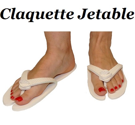 Claquette Jetable